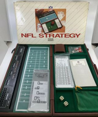 Vintage Nfl Strategy Game - Complete - Unplayed / - Tudor Games
