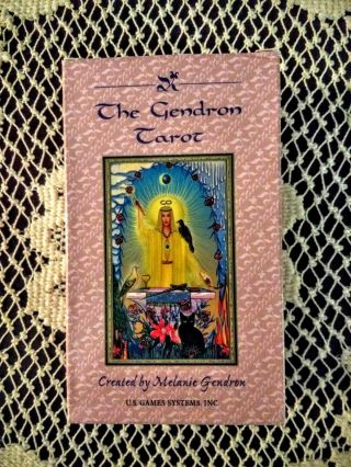 The Gendron Tarot Factory - 1997 Rare 1st Edition Pink
