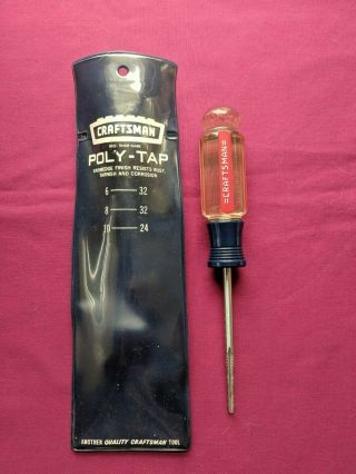 Craftsman " Vintage " Old Stock,  (rare),  Poly - Tap,  (5231) Made In Usa