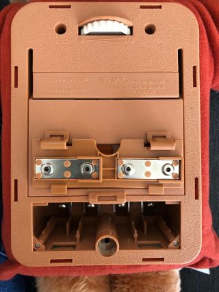 Vintage 1984 1985 Teddy Ruxpin Bear Brown Cassette Player With Tape 4