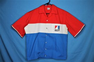 Rare Vintage Amc Race Team Jacket Shirt American Motors