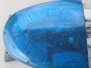 Vintage Federal Signal Arjent Sl Series B Blue Domes Cover.  3 Available