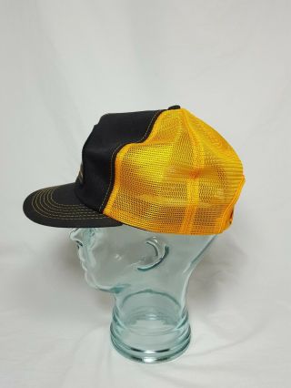 Vintage FLETCHER GRAIN CO.  Mesh Snapback Trucker Hat Cap Patch K Brand Made USA 3