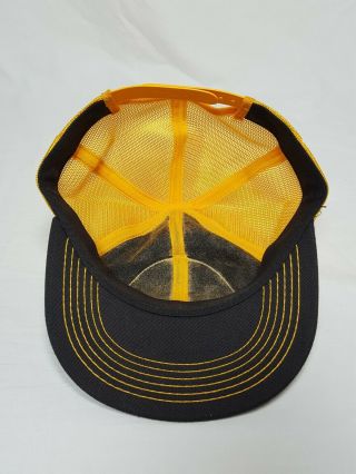 Vintage FLETCHER GRAIN CO.  Mesh Snapback Trucker Hat Cap Patch K Brand Made USA 5