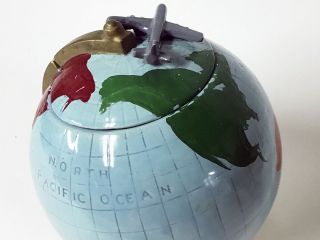 Vintage McCoy World Globe Cookie Jar 3