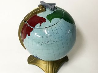 Vintage McCoy World Globe Cookie Jar 4