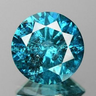 1.  81 Cts Sparkling Rare Fancy Intense Blue Color Natural Diamond