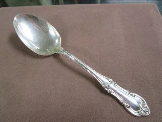 Sterling Silver " Joan Of Arc " Serving Spoon