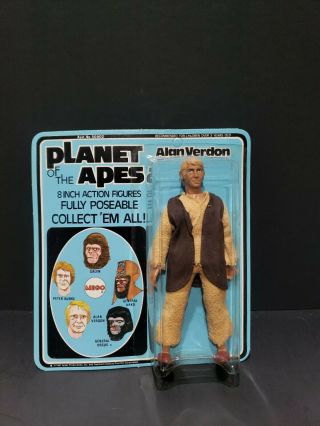 Vintage Planet Of The Apes Mego Alan Verdon Unpunched On Card No.  50902