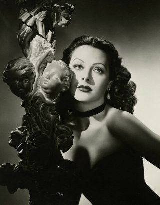 Hedy Lamarr Vintage Large Laszlo Willinger Photograph The Heavenly Body 1944 3