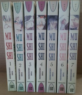 Mushishi Vol.  1 - 7 Manga English Yuki Urushibara Oop Rare