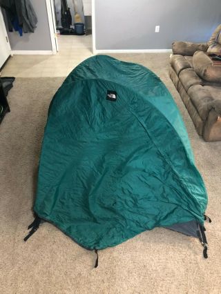 The North Face Ventilator Tent & Fly Cover 2 - Man Rare VTG Replacement poles 3