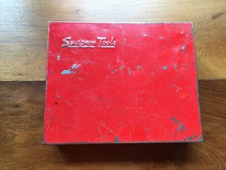 Vintage Snap - On Tools Box And 3/8 " Socket Set