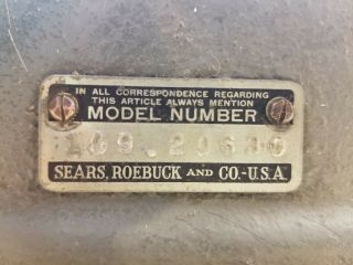 Vintage Sears Craftsman 6 