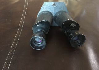 Vintage 10 X B Binoculars German Optics Carl Zeiss Microscope Head