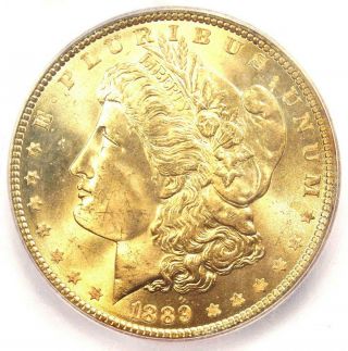 1889 Morgan Silver Dollar $1 - Icg Ms66 - Rare Date In Ms66 - $980 Value