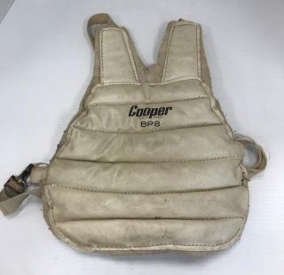 Vintage Cooper Bp8 Ice Hockey Goalie Chest Protector And Arms Equipment Senior