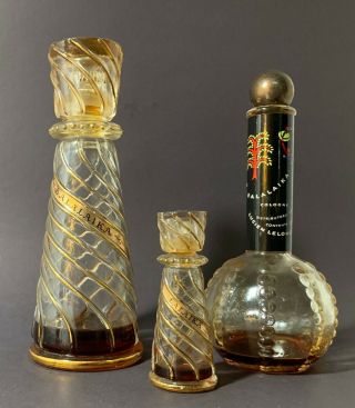 3 - Vintage Bottles Lucien Lelong - Balalaika - Perfume Cologne