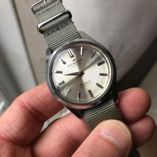 Stunning vintage 1960 ' s Seiko Sportsmatic Sea Horse 17J automatic watch 5