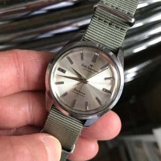 Stunning vintage 1960 ' s Seiko Sportsmatic Sea Horse 17J automatic watch 8