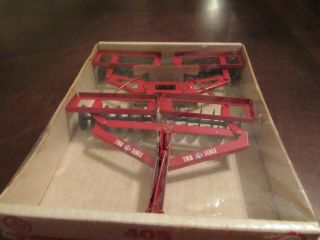 VINTAGE TRU - SCALE 405 ADJUSTABLE TANDEM DISK HARROW - NOS - FACTORY 3