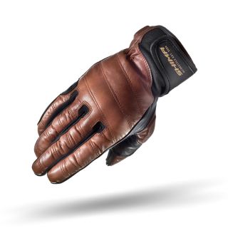 Shima Revolver Brown,  Retro Motorcycle Protection Gloves Full Fingers Vintage
