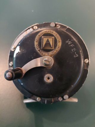 Vintage Martin 72 Fly Fishing Reel With Line.  Estate Find,  Made In Usa.