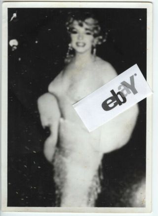 Marilyn Monroe One - Of - A - Kind Candid Some Like It Hot Premiere Vintage