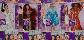 Spice Girls Viva Forever Doll Set Of 4 Baby Scary Sporty Posh Vhs Rare