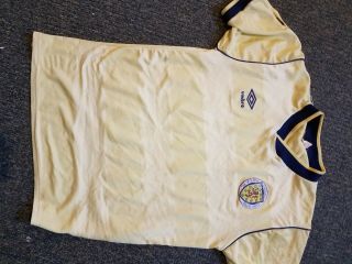 Vintage 80s Scotland Soccer Football Shirt Jersey Size M - L Umbro