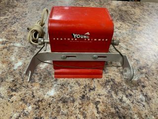 Vintage " Young " Feather Burner,  Trimmer,  Archery,  Arrows,  Hunting Equip.
