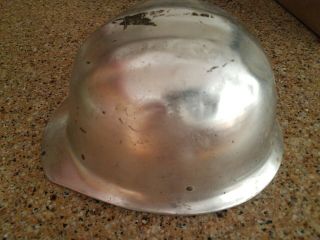 Bullard Aluminum Metal Hard Hat Vintage 4