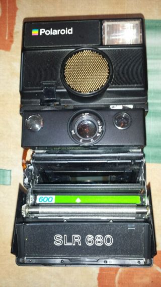 Polaroid SLR 680 Vintage Instant Film Flash Auto Focus Land Camera 5