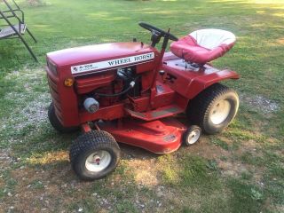 Vintage 1976 Wheel Horse Garden Lawn Tractor Model A100 With 36 " Mower Deck