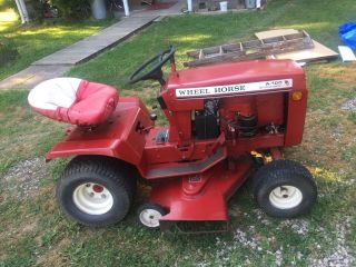 Vintage 1976 Wheel Horse Garden Lawn Tractor Model A100 with 36 