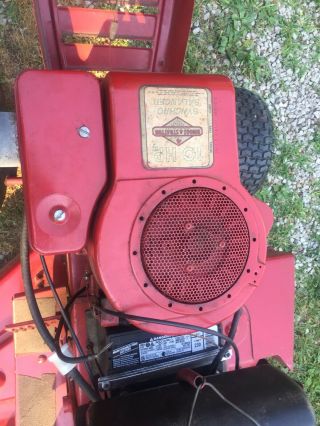 Vintage 1976 Wheel Horse Garden Lawn Tractor Model A100 with 36 