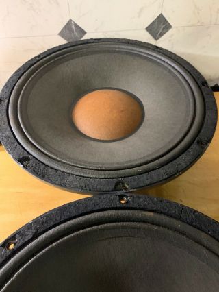 Set of 2 Peavey Black Widow 1208 BWX 12” 8 Ohm Subwoofer Speaker Vintage 5