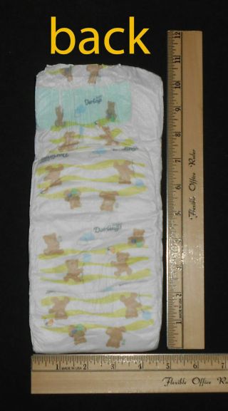 Big XL Extra Large Kids Baby Diapers Size 7 Darlings 80 lbs Non Vintage 5