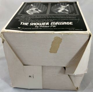 The Shower Massage Water Pik SM - 2 Teledyne VINTAGE NOS 4