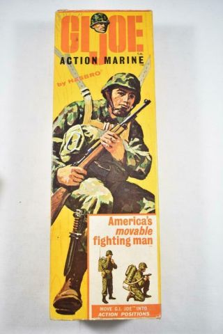 Vintage 1964 Gi Joe Action Marine Box Lid (lid Only)