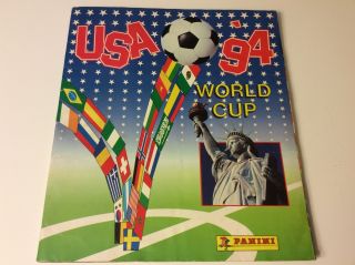 Panini World Cup Usa 94 Complete Stickers Set Album Rare Wc 1994 Maradona