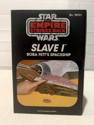 Star Wars Vintage Black SLAVE 1 Series Edition Boba Fett Amazon Hasbro 2012 NIB 4