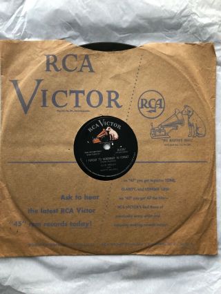 Elvis Presley RCA Victor 20 - 6357 78 RPM 10 