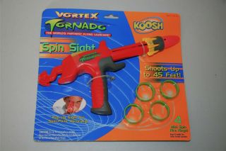 Oddzon Koosh Spin Sight Mini Vortex Tornado Nerf Blaster Rare Vintage Ring