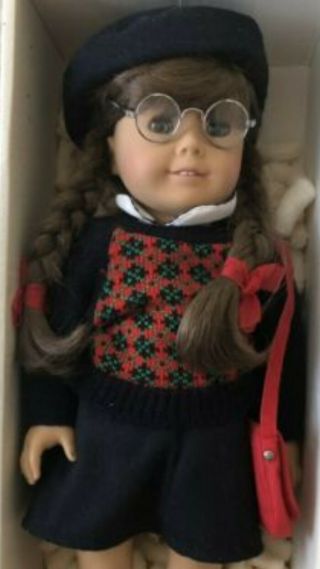 Vintage American Girl Doll Molly Mcintire 1986 With Clothing And Accessories