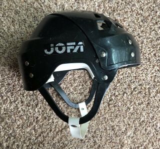 Vintage Jofa 235 51 Helmet Black Gretzky Vm Nhl
