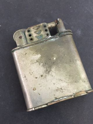 Vintage ARISTOCRAT MEB Pocket Lighter - Unusual Mechanism / Rare / Needs Work 2