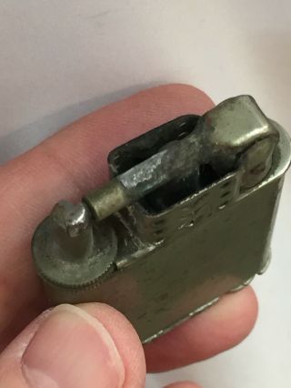 Vintage ARISTOCRAT MEB Pocket Lighter - Unusual Mechanism / Rare / Needs Work 7