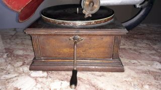 Vintage Standard Model A Phonograph w/ Horn 5