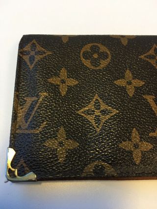 RARE Vintage Louis Vuitton Monogram Wallet and Card Holder (Unsure if Authentic) 5